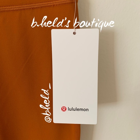 lululemon Groove Super HR Flared Pant Nulu Roasted Orange Size 2 Brand New NWT - Picture 3 of 16